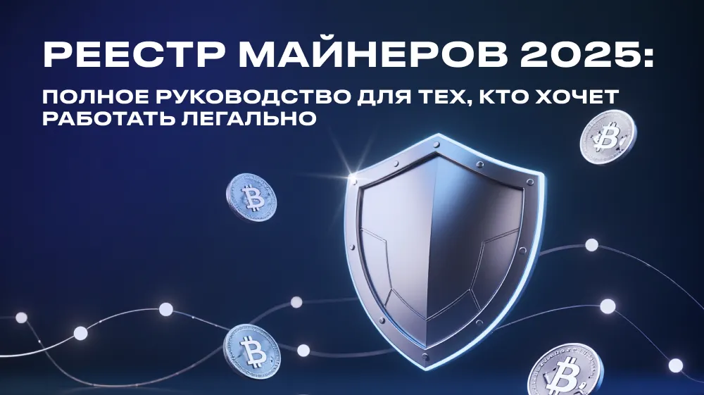 Реестр майнеров 2025: полное руководство для тех, кто хочет работать легально