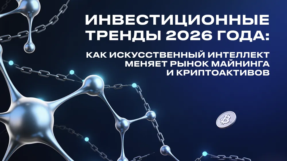 Инвестиционные тренды 2026 года: как искусственный интеллект меняет рынок майнинга и криптоактивов