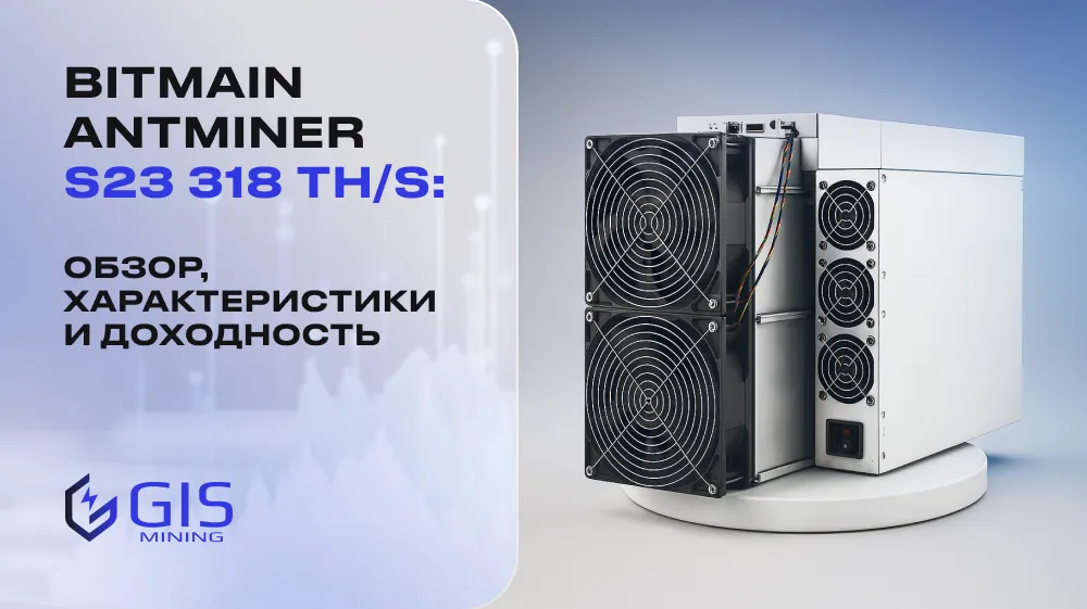 Bitmain Antminer S23 318 TH/s: обзор, характеристики и доходность