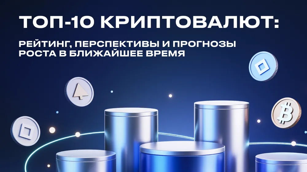 Топ-10 криптовалют: рейтинг, перспективы и прогнозы роста в ближайшее время										