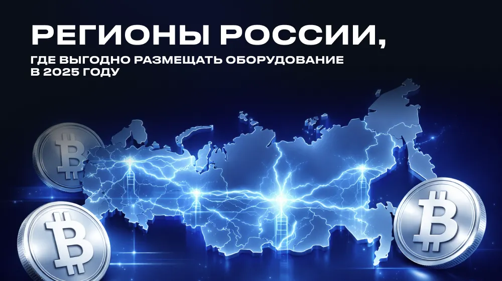 Регионы России, где майнинг разрешён: где выгодно размещать оборудование в 2026 году