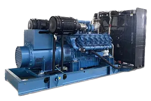 WEICHAI 12M26D605E300NG газопоршневая установка (ГПЭС) на раме с Dry Cooler